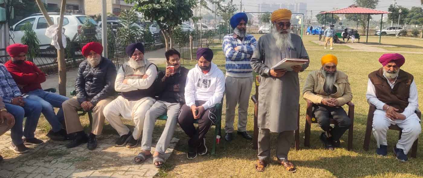 The issues were discussed in the meeting of the residents of Sector 77